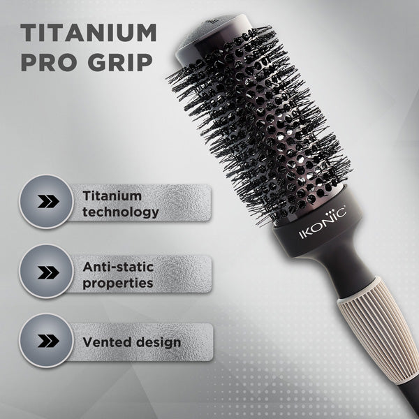 Ikonic Professional Titanium Thermal Hair Brush
