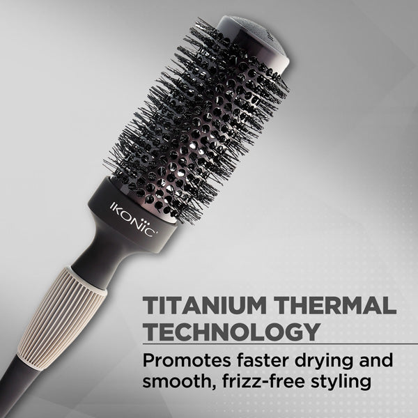 Ikonic Professional Titanium Thermal Hair Brush