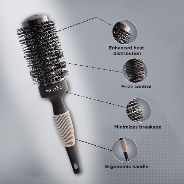 Ikonic Professional Titanium Thermal Hair Brush