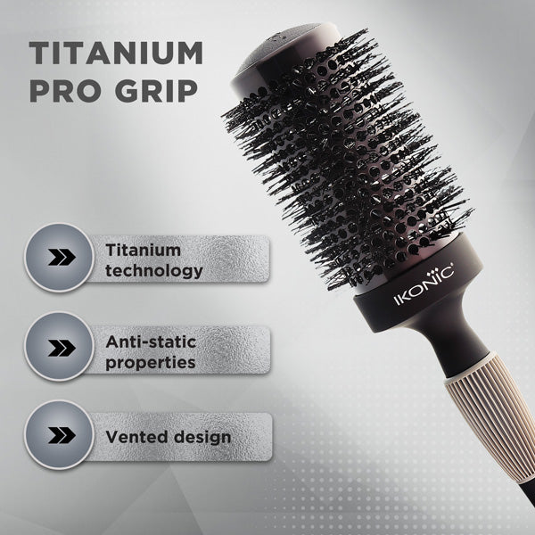 Ikonic Professional Titanium Thermal Hair Brush