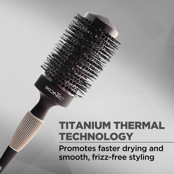 Ikonic Professional Titanium Thermal Hair Brush