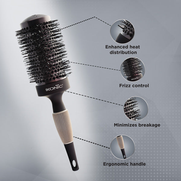 Ikonic Professional Titanium Thermal Hair Brush