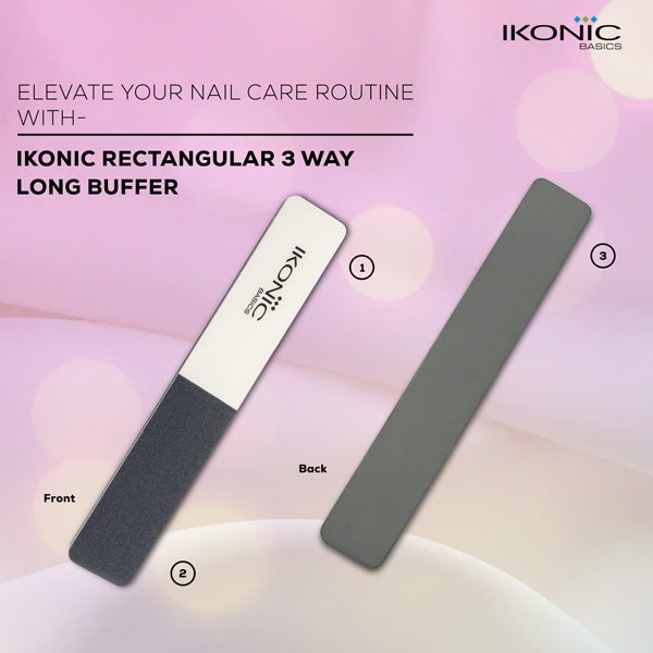 Ikonic Basics Rectangular 3 Way Long Buffer  IKB-721K