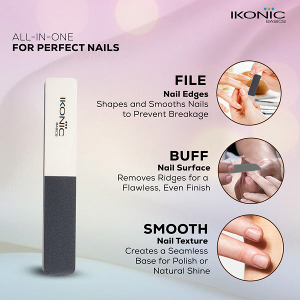 Ikonic Basics Rectangular 3 Way Long Buffer  IKB-721K