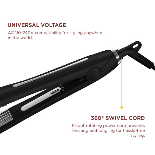 Ikonic Professional Slim Titanium Crimp 2.0 Hair Crimper