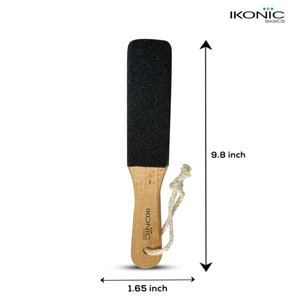 Ikonic Basics Wooden Foot File    IKB-706C