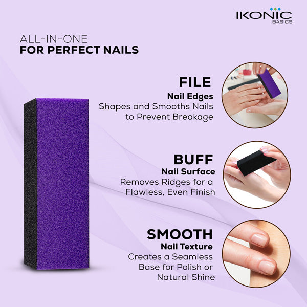 Ikonic Basics Nail Buffer     IKB-708C