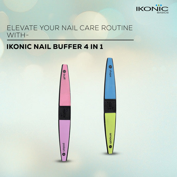 Ikonic Basics Nail Buffer 4 in 1    IKB-712C