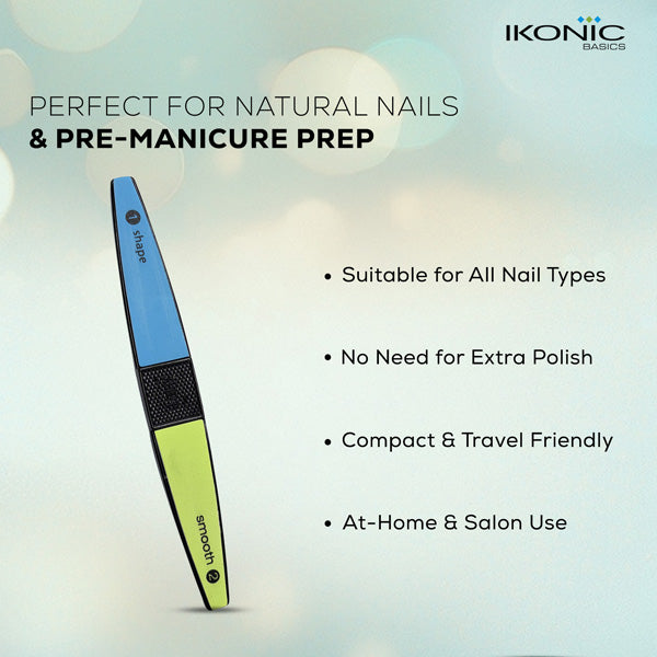 Ikonic Basics Nail Buffer 4 in 1    IKB-712C