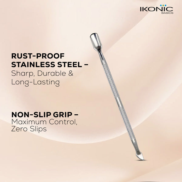 Ikonic Basics Nail Pusher & Cuticle Remover  IKB-713C