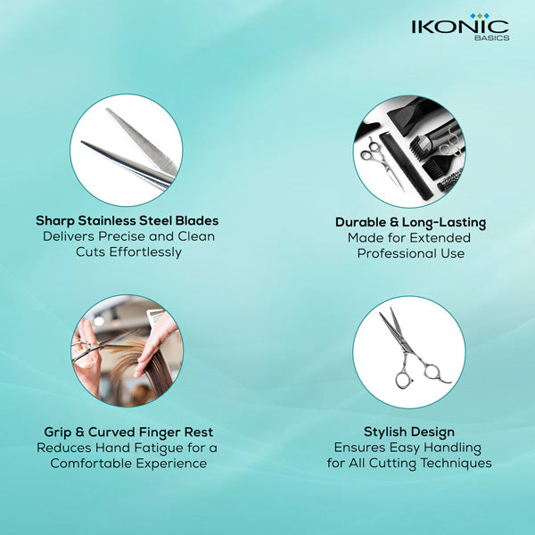 Ikonic Basics Barber Scissor     IKB-717C