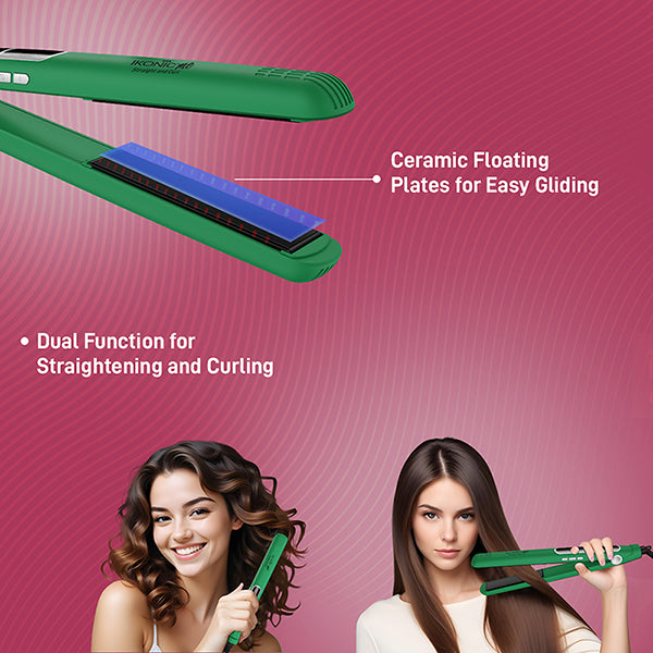 Ikonic Me 2 in 1 Straight and Curl (Slim) Hair Straightener