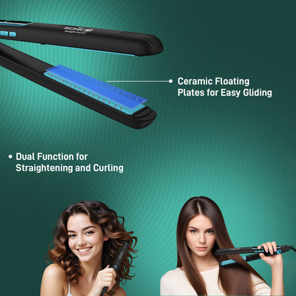 Ikonic Me 2 in 1 Straight and Curl (Slim) Hair Straightener