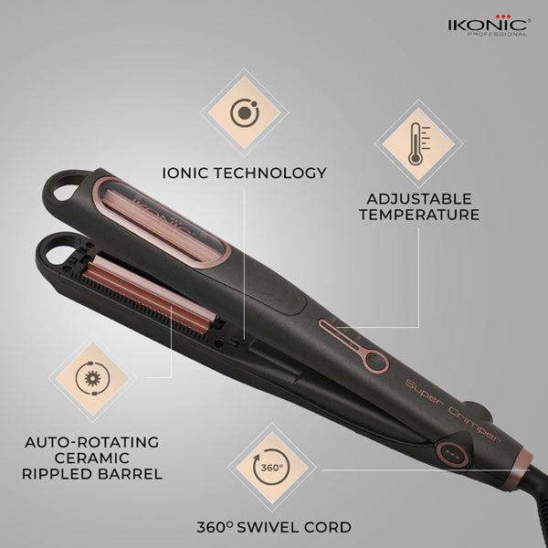 Ikonic Professional Super Crimper Hair Styler