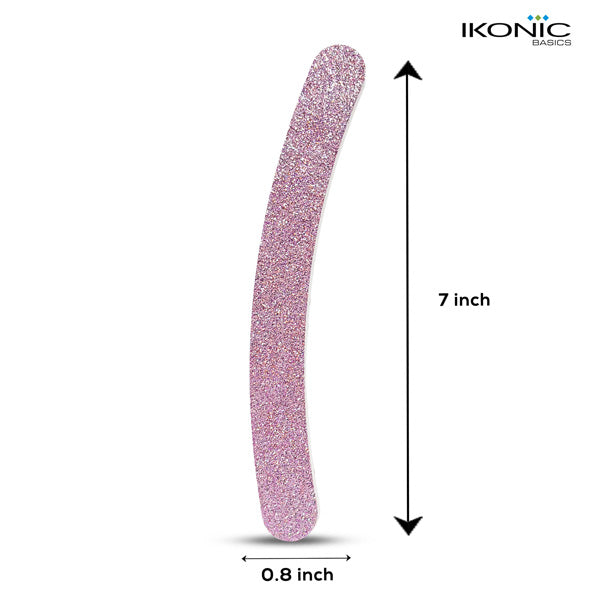 Ikonic Basics Bling Curved Nail Filer   IKB-185C