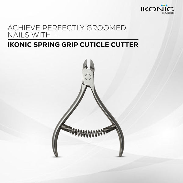 Ikonic Basics Spring Grip Cuticle Cutter   IKB-318C