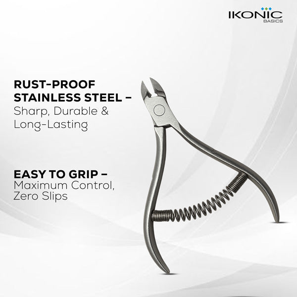 Ikonic Basics Spring Grip Cuticle Cutter   IKB-318C