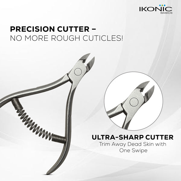 Ikonic Basics Spring Grip Cuticle Cutter   IKB-318C