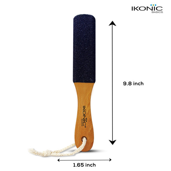 Ikonic Basics U Shape Curvy Wooden Foot File IKB-1114C