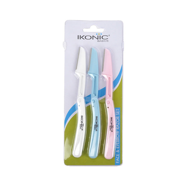 Ikonic Basics Face & Eyebrow Razor Set  IKB-264-1C
