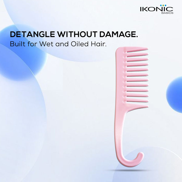 IKONIC WIDE TOOTH SHAMPOO COMB IKB-701-1C