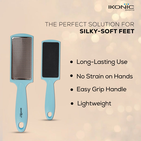 Ikonic Basics Steel & Sand Foot Scrapper  IKB-746-1C