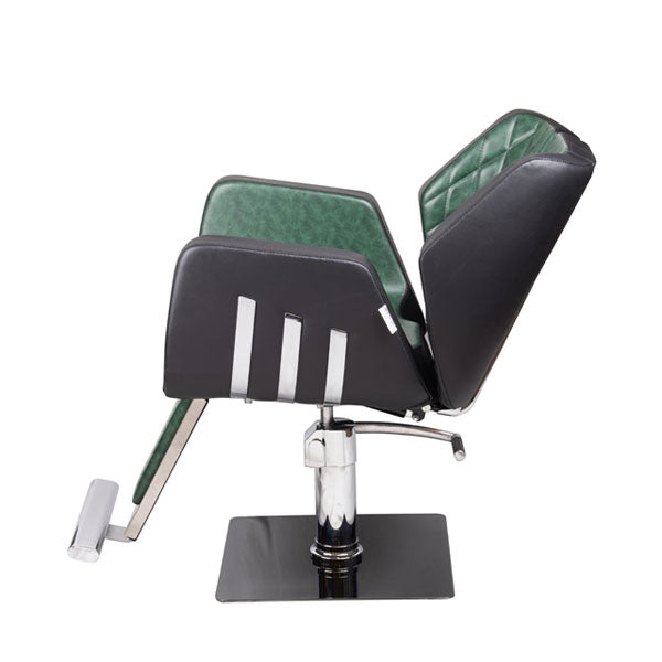 Ikonic Reclining Chair Kinley - Black & Green