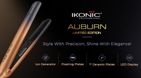 Ikonic Professional Auburn Hair Straightener – Limited Edition Elegance