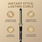 Ikonic Professional Curling Tong Hair Curler
