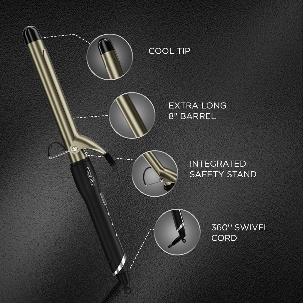 Ikonic Professional Curling Tong Hair Curler
