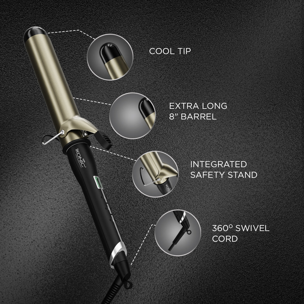 Ikonic Professional Curling Tong Hair Curler