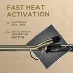 Ikonic Professional Curling Tong Hair Curler