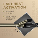Ikonic Professional Curling Tong Hair Curler