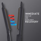 Ikonic Professional S9+ Hair Crimper Black