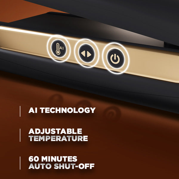 Buy Ikonic Gleam Hair Straightener Black Rose Gold online Ikonic World IKONIC WORLD