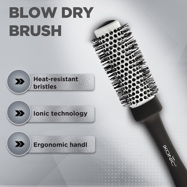 Ikonic Professional Blow Dry Hair Brush