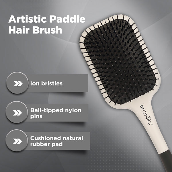 Ikonic Professional Artistic Paddle Hair Brush