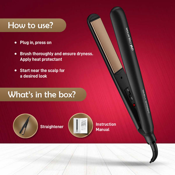 Ikonic Me Simply Straight Hair Straightener1