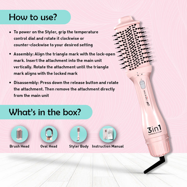 Ikonic Me 3 in 1 Express Styler Hair Styler