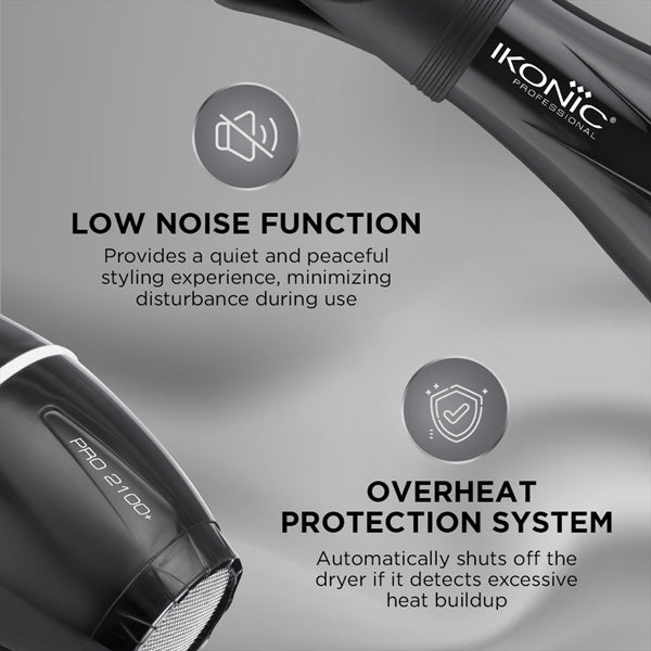Ikonic Professional Pro 2100+ Hair Dryer