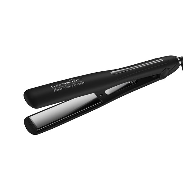 Ikonic Professional Black Titanium Slim 3.0 Hair Straightener