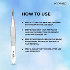 Ikonic Basics Eyebrow Tweezer     IKB-714C
