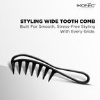 Ikonic Professional Styling Wide Tooth Comb