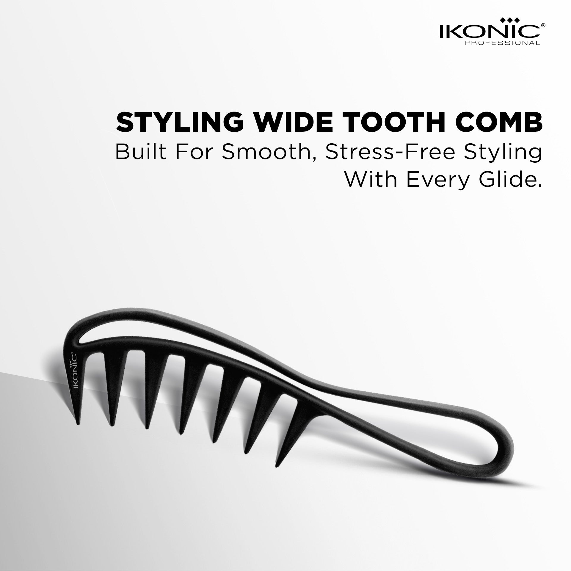 Ikonic Professional Styling Wide Tooth Comb