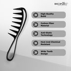 Ikonic Professional Styling Wide Tooth Comb