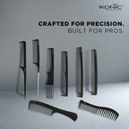Ikonic Professional Pro Comb Set- (Set of 8 Pieces) 