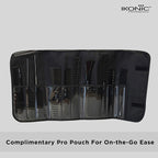 Ikonic Professional Hair Dressing Comb Set- (Set of 10 Pieces)