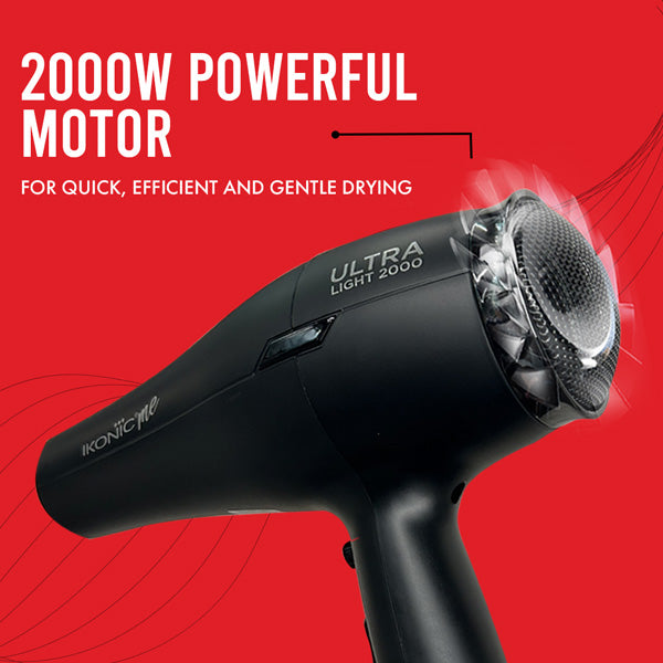 Ikonic Me- Ultralight 2000 Hair Dryer