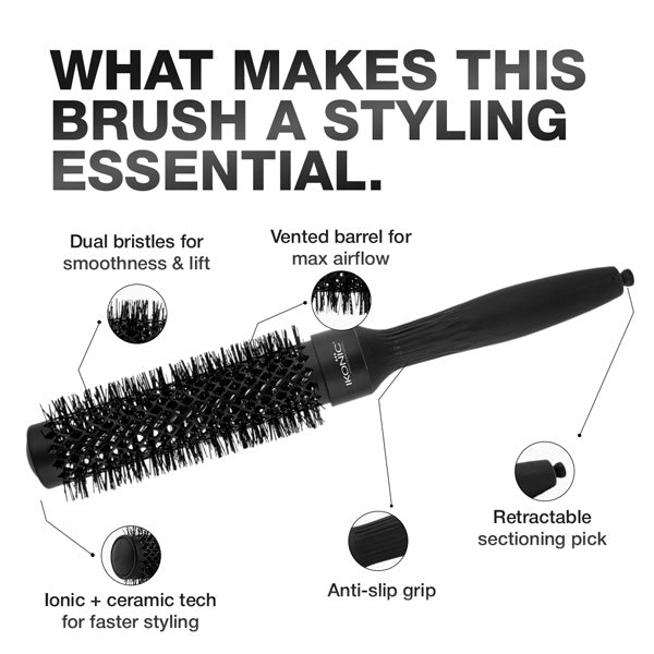 Ikonic Professional Thermal Round Brush