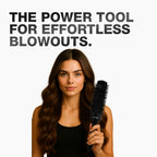 Ikonic Professional Extra Long Barrel Thermal Round Brush